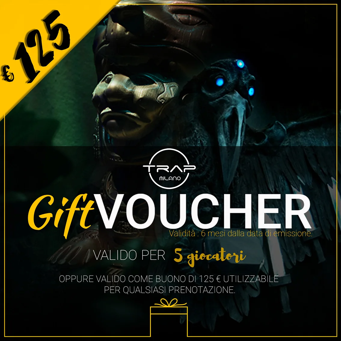 Voucher Trap Milano da 125€